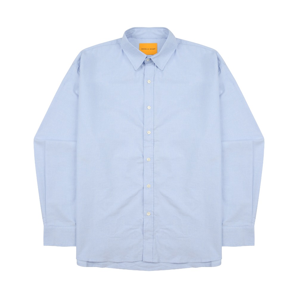 big over oxford shirt(sky-blue)