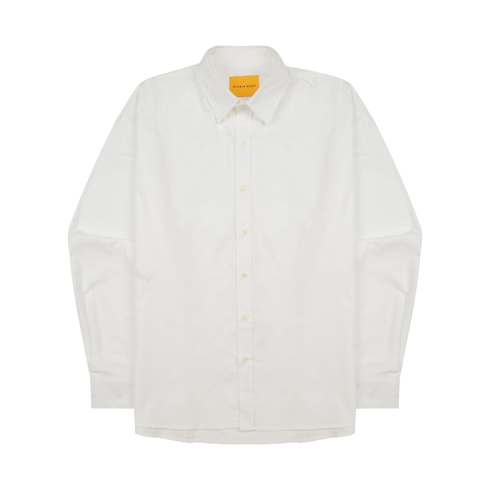 big over oxford shirt(white)