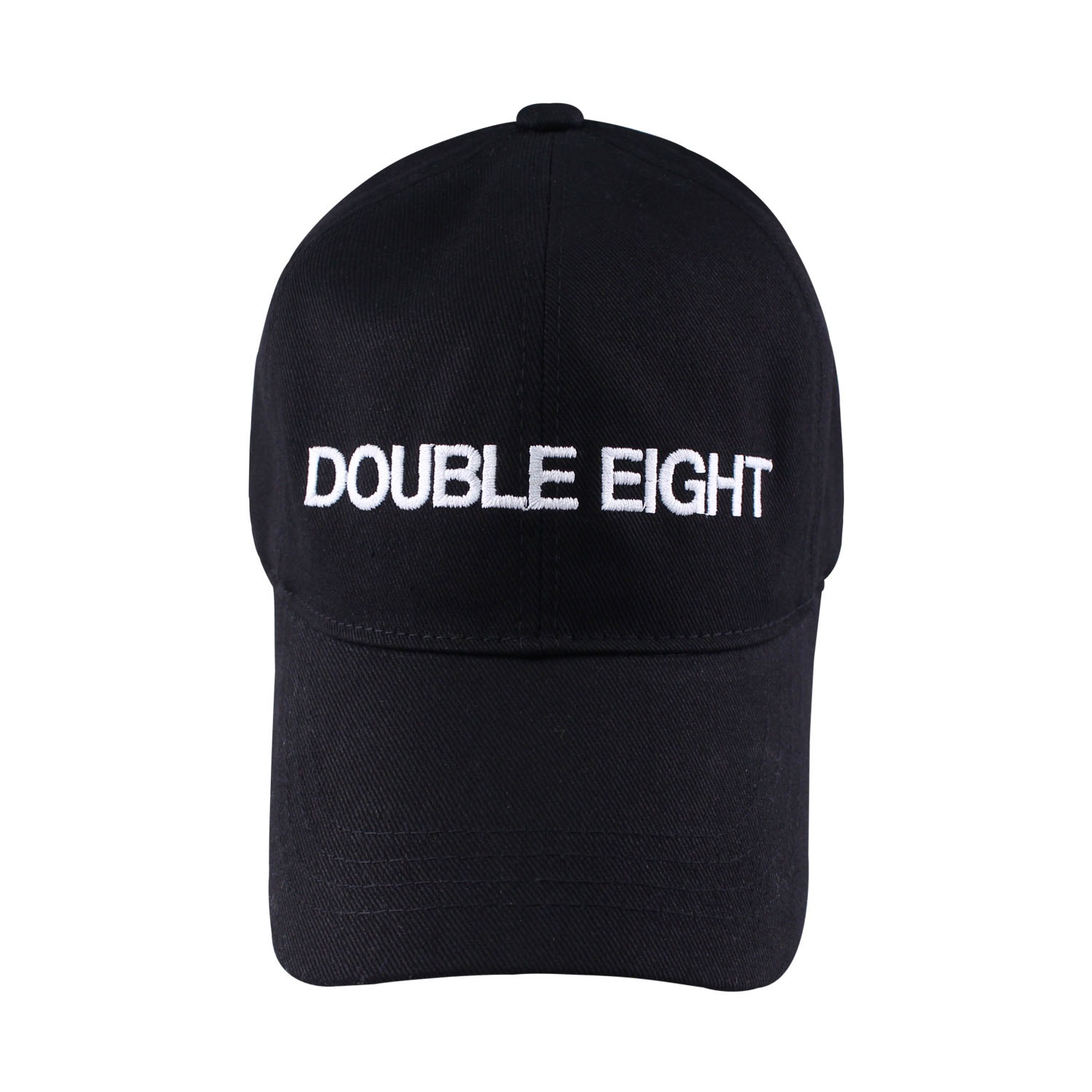 DOUBLE EIGHT BALL CAP (BLACK)